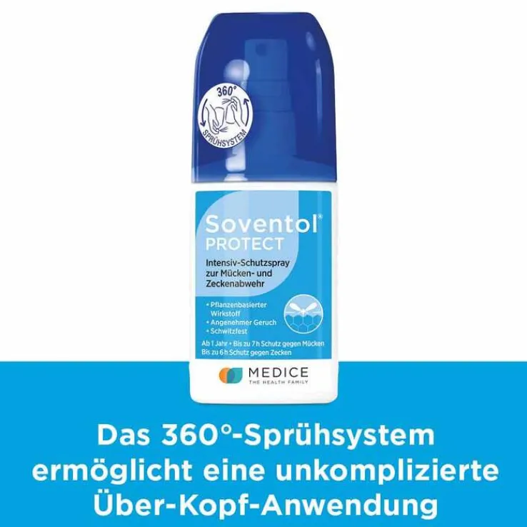 Soventol PROTECT Intensiv-Schutzspray zur Mückenabwehr, 100 ml