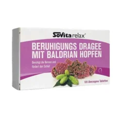Sovita relax Beruhigungs Dragee mit Baldrian Hopfen, 120 St