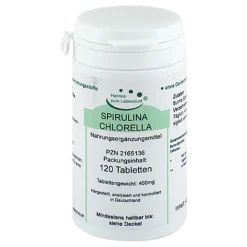 Sale Spirulina + Chlorella Tabletten, 120 St Spirulina