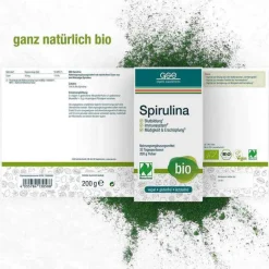 Best Spirulina Bio Naturland Pulver, 200 g