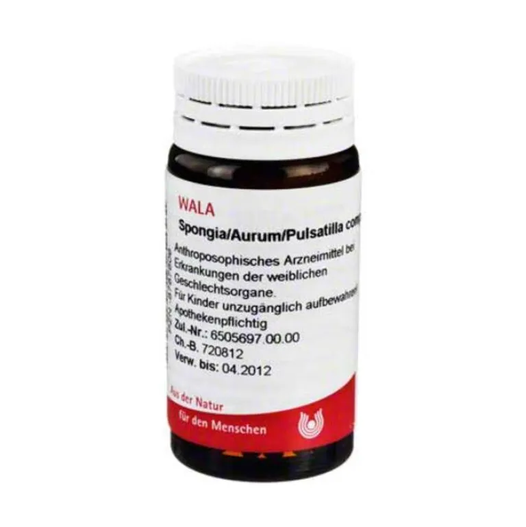 Best Spongia Aurum Pulsatilla com, 20 g Für Die Frau