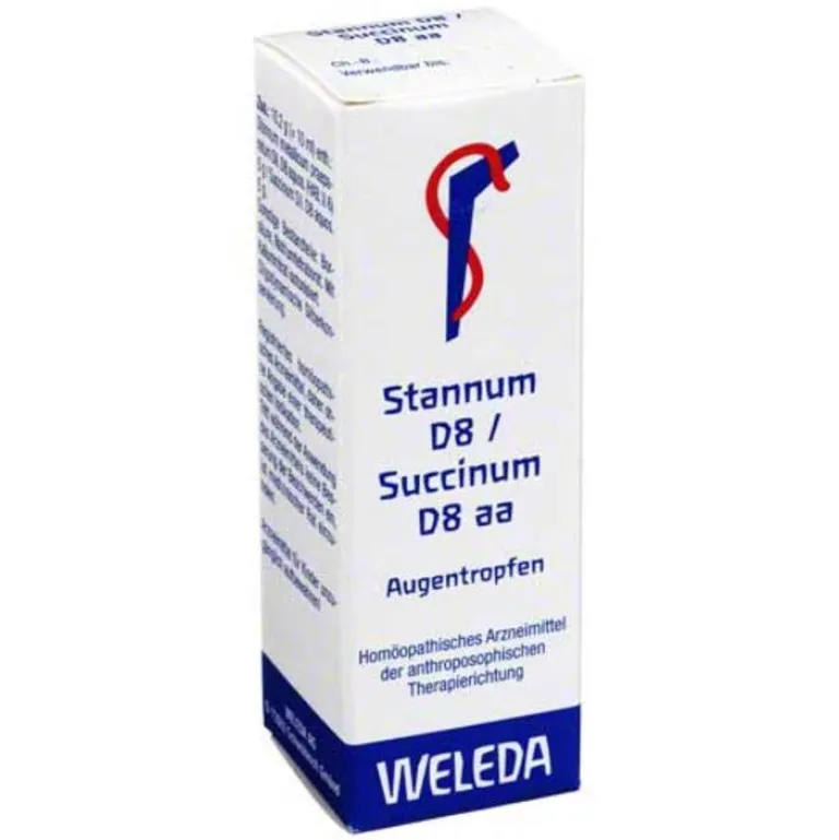 Clearance Stannum D 8 Succinum D 8 aa Augentropfen, 10 ml Auge & Ohr