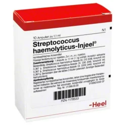 Hot Streptococcus Haemolyticus Ampullen, 10 St Heel