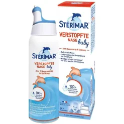Hot Sterimar STÉRIMAR™ Verstopfte Nase Baby 2 in 1 Nasenspray & Spülung, 100 ml