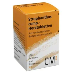Best Strophanthus comp.Herztabletten, 250 St Heel