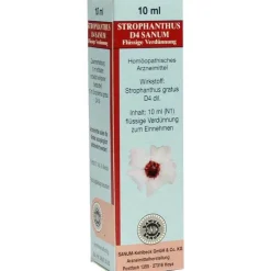 Strophanthus D 4 Sanum Tropf, 10 ml
