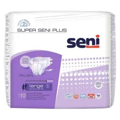 New Seni SUPER PLUS L Windeln für die Nacht für Erwachsene, 10 St