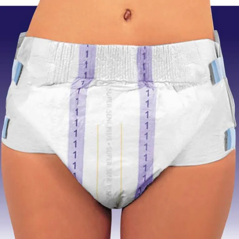 New SUPER PLUS S Windeln für die Nacht für Erwachsene, 10 St Windeln & Pants