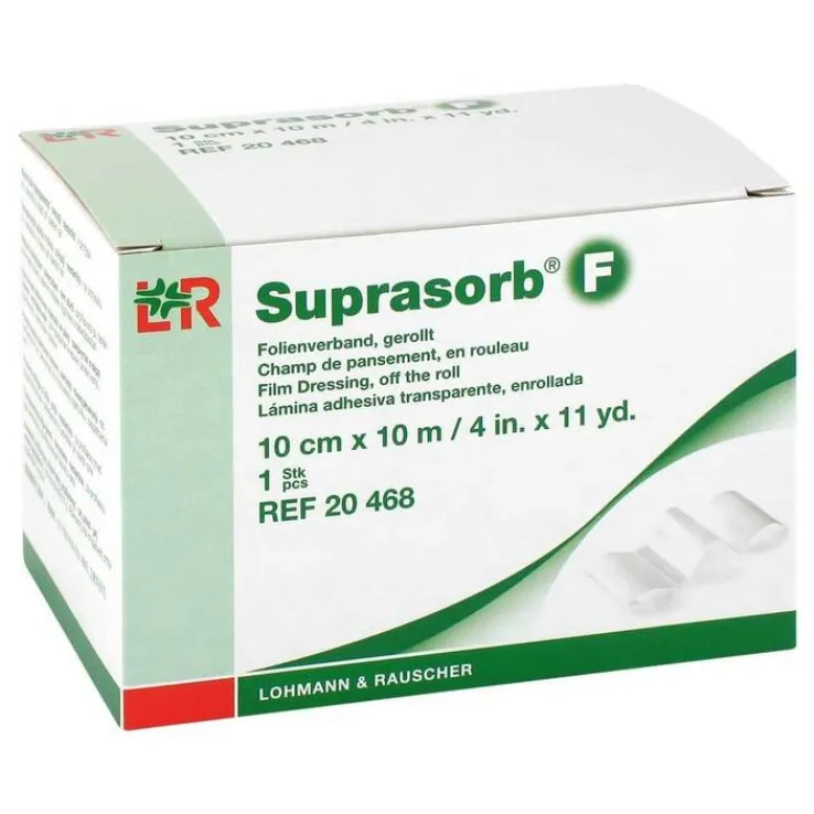 Suprasorb F Folien Wundverband 10cmx10m gerollt unsteril, 1 St