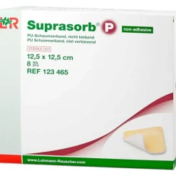 Hot Suprasorb P PU-Schaumv.12,5x12,5cm nicht klebend, 8 St