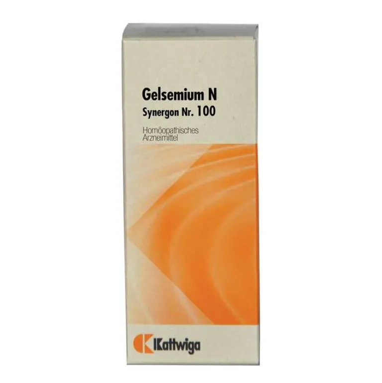 Hot Kattwiga Synergon 100 Gelsemium N Tro, 20 ml