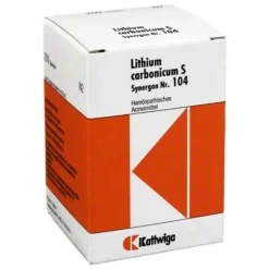 Outlet Synergon 104 Lithium carbonicum S Tabletten, 200 St Kattwiga