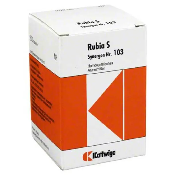 Synergon 103 Rubia S Tabletten, 200 St