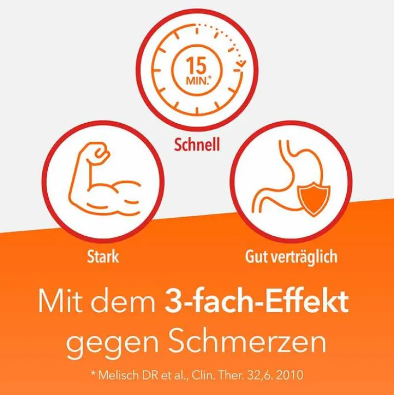 New Ratiopharm Synofen - mit Ibuprofen und Paracetamol, 10 St