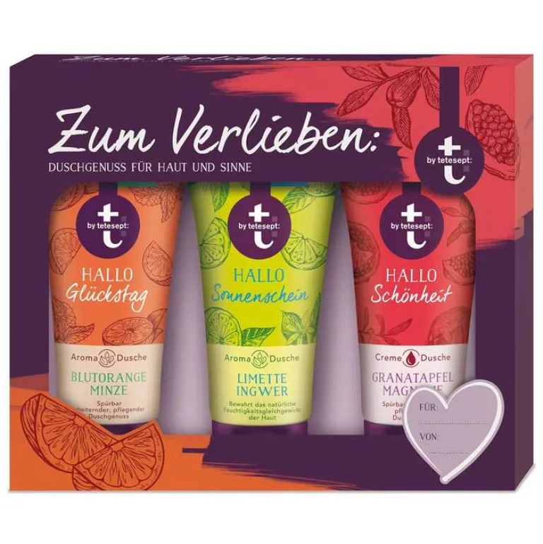 Tetesept t by Geschenkset Duschen, 3X50 ml