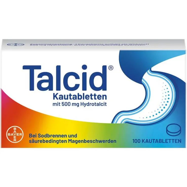 Talcid Kautabletten, 100 St