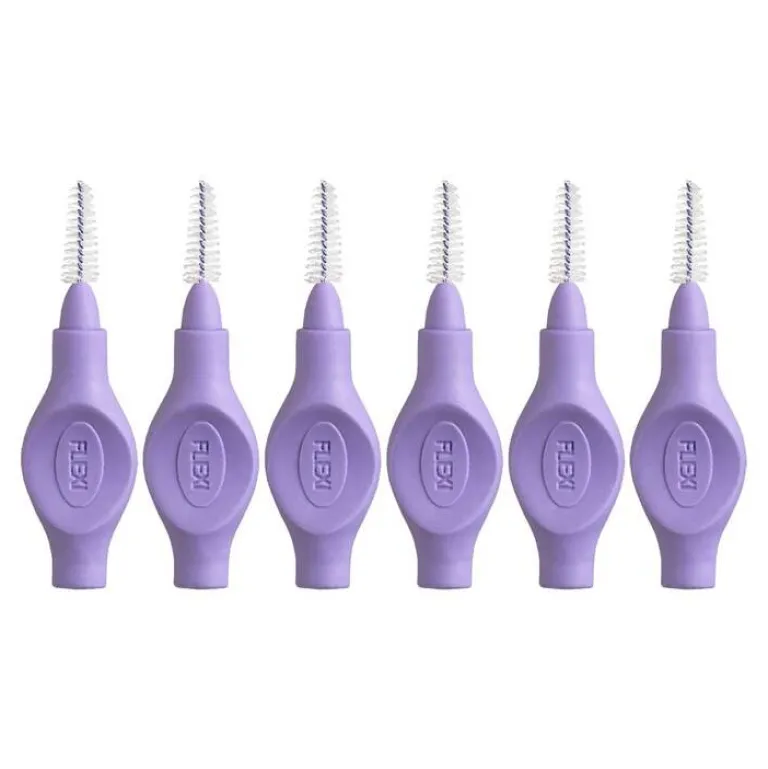 Clearance Tandex Flexi Interdentalbürste lilac purple PHD1.4 / ISO4, 6X1 St