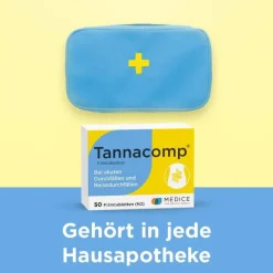 Tannacomp® Filmtabletten bei akutem Durchfall , 50 St