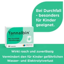 Discount ® Tabletten bei Durchfallerkrankungen, 50 St Kinder Mittel Gegen Durchfall & Erbrechen|Durchfallmittel
