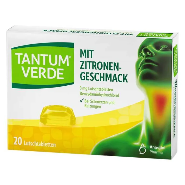 Clearance mit Zitronengeschmack 3 mg Lutschtabletten, 20 St Halsschmerztabletten
