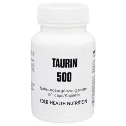 Discount Eder Health Nutrition Taurin 500 Kapseln, 60 St