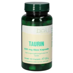Taurin 500 mg Bios Kapseln, 100 St