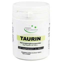 Hot Taurin Vegi Kapseln, 120 St Taurin|Aminosäuren