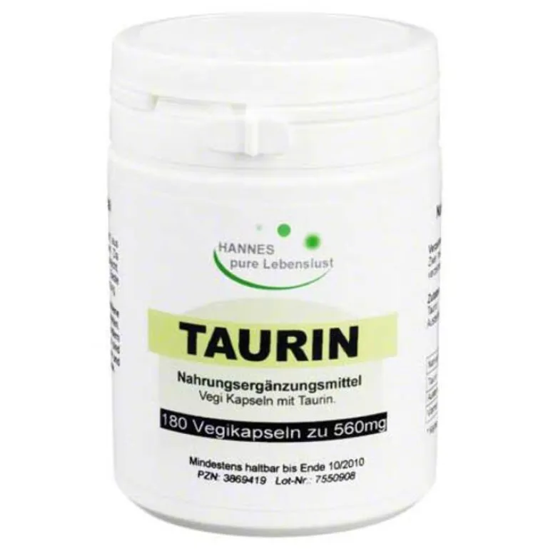 Online Taurin Vegi Kapseln, 180 St Taurin|Aminosäuren