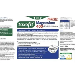 Online Magnesium 400 + B1 + B6 + B12 + Folsäure 800 Granulat, 20 St Multivitamine|Magnesium