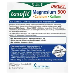 Discount Taxofit Magnesium 500 + Calcium + Kalium Direkt Granulat , 20 St