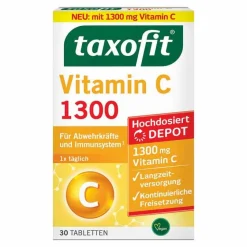 Hot Taxofit Vitamin C 1300 Tabletten, 30 St