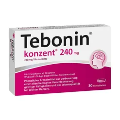 Discount Tebonin konzent 240 mg Filmtabletten, 30 St