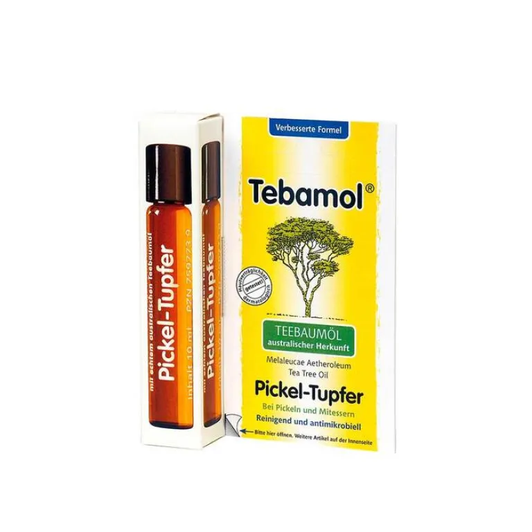 Hot Teebaum Öl Pickeltupfer, 10 ml Unreine Haut