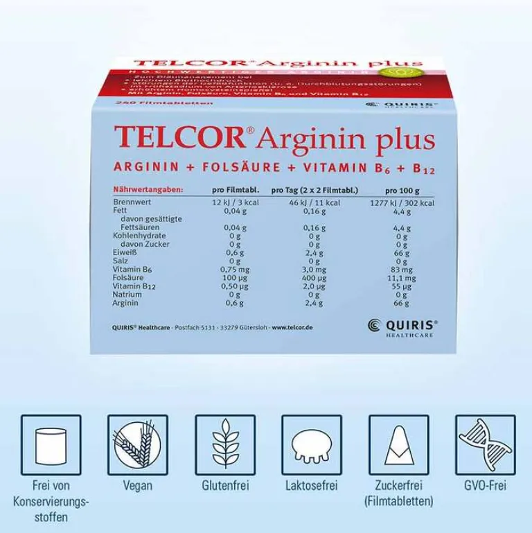 New Telcor Arginin plus Beutel Granulat, 30 St