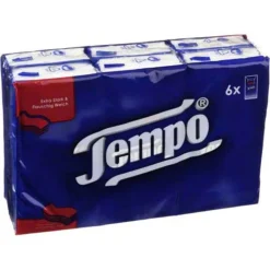 Clearance Tempo Taschentücher ohne Menthol 56505, 6X10 St