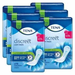 Clearance Tena Lady TENA® discreet Lady Pads Extra Plus bei Inkontinenz, 6X16 St