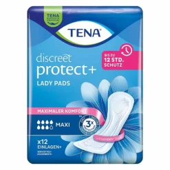 Clearance Tena Lady TENA® discreet Maxi Einlagen bei Inkontinenz, 12 St