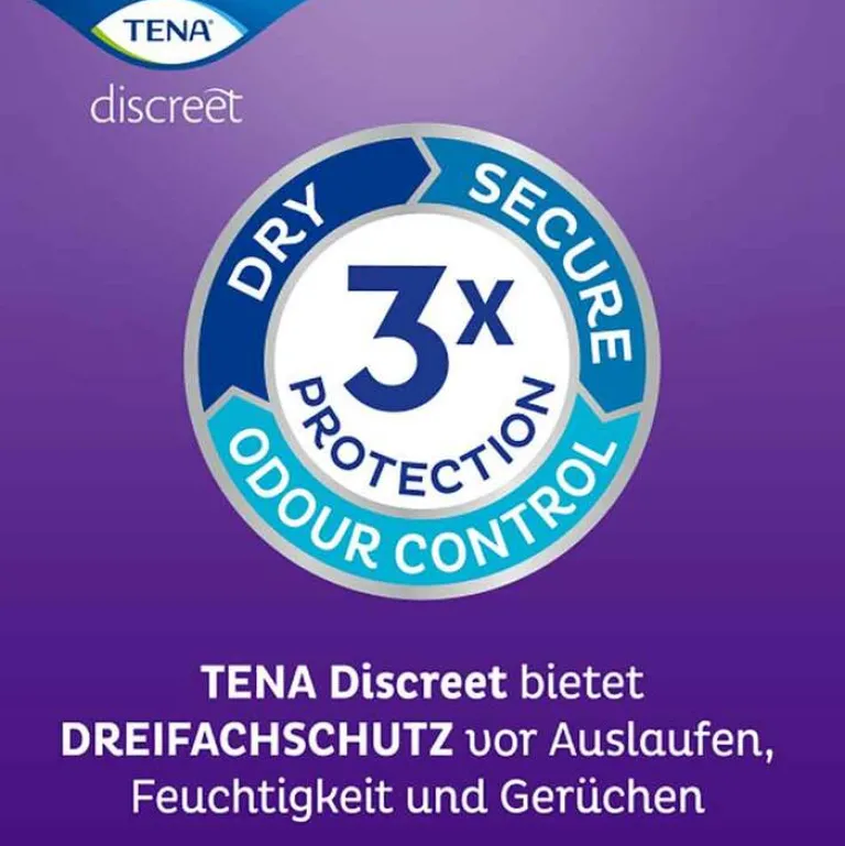 Hot Tena ® discreet Normal Night Einlagen bei Inkontinenz, 20 St