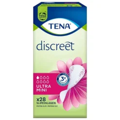 Outlet Tena ® discreet Ultra Mini Slipeinlagen bei Inkontinenz, 28 St