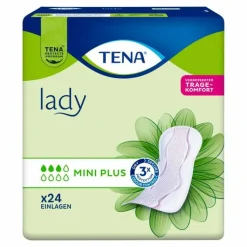 Tena® Lady mini plus Inkontinenz Einlagen, 6X24 St