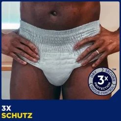 New Tena ® MEN ACTIVE FIT Pants Normal grau L/XL bei Inkontinenz, 4X10 St