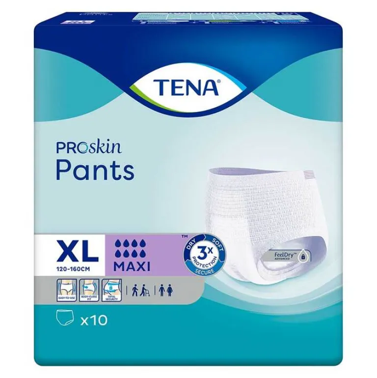 Online Tena Pants Maxi XL bei Inkontinenz, 10 St
