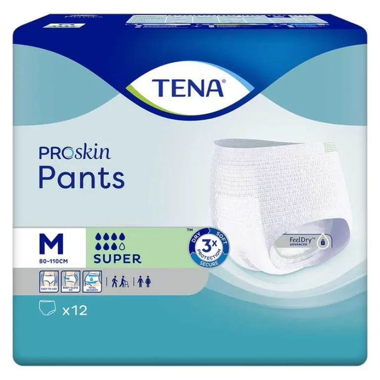 Clearance Tena Pants Super M Einweghosen bei Inkontinenz, 12 St