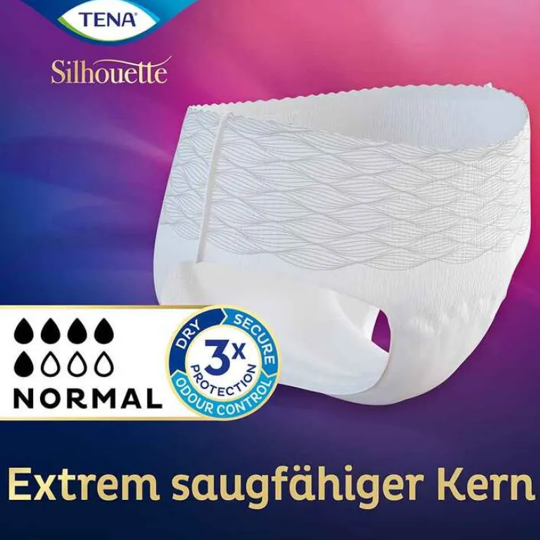 Clearance Silhouette LOW WAIST BLANC Normal Pants L bei Inkontinenz, 6X10 St Windeln & Pants