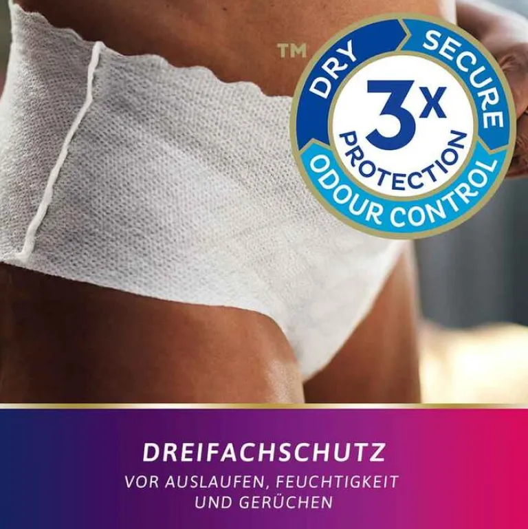 Clearance Silhouette LOW WAIST BLANC Normal Pants L bei Inkontinenz, 6X10 St Windeln & Pants