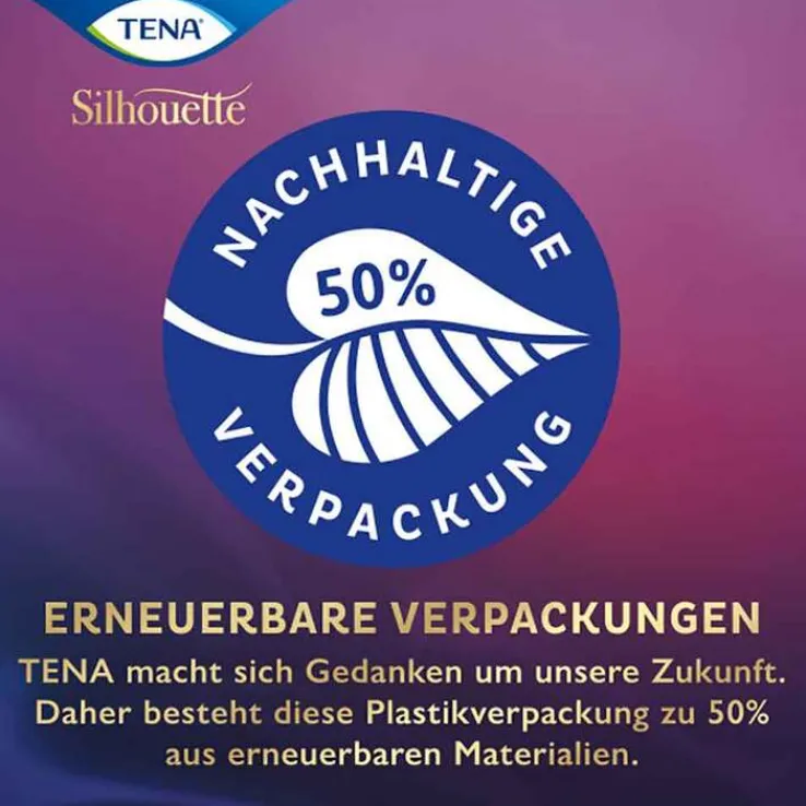 TENA® Silhouette NOIR Mini Einlagen bei Inkontinenz, 18 St