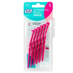 Outlet Angle Interdentalbürste 0,4mm pink, 6 St Zwischenraumreinigung