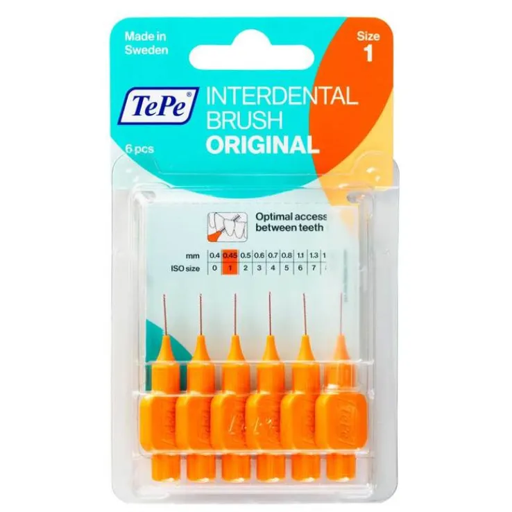 Tepe Interdentalbürste 0,45mm orange, 6 St
