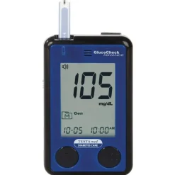 New Testamed Glucocheck Advance Starter-Kit mg / dl mmol / l, 1 St Blutzuckermessgerät