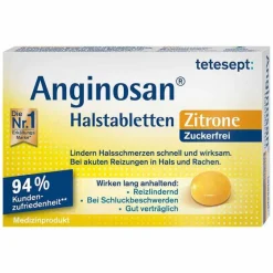 Discount Anginosan Halstabletten zuckerfrei Zitro., 20 St Halsschmerztabletten